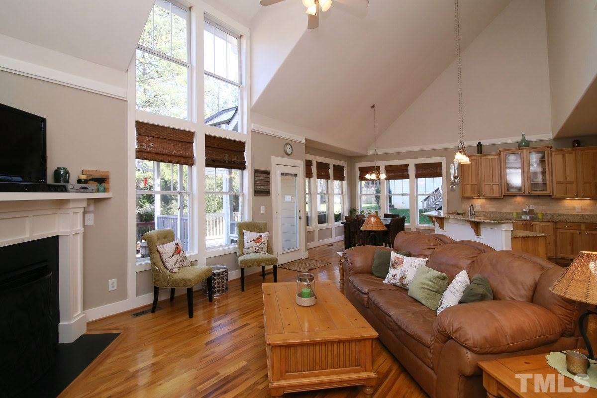 1128 Coram Fields Road Wake Forest, NC 27587 - Photo 25 of 25 Enjoy this large open floor plan with vaulted ceilings and plenty for natural light!