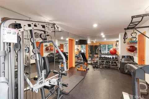 a view of gym