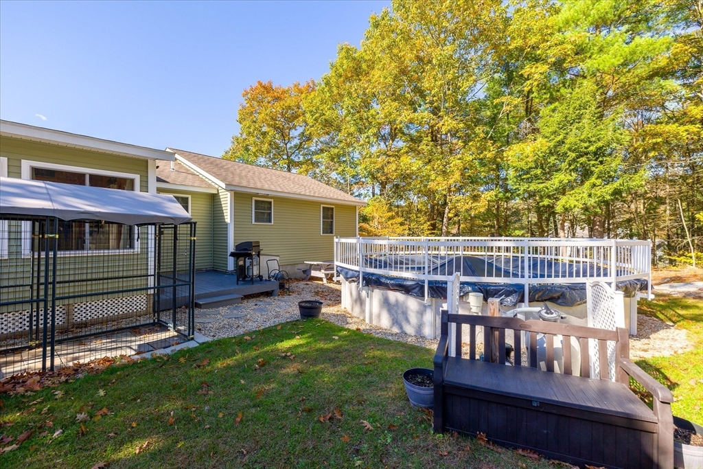 27 Ware Drive Templeton, MA 01436 - Photo 23 of 34 a view of a house with backyard and porch