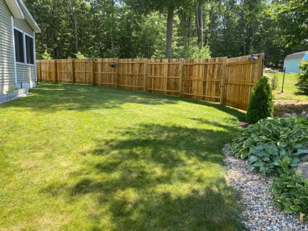 27 Ware Drive Templeton, MA 01436 - Photo 34 of 34 a view of a backyard with fence