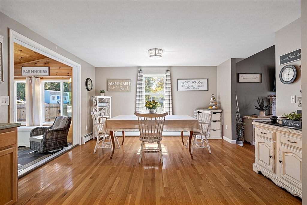27 Ware Drive Templeton, MA 01436 - Photo 6 of 34 a living room with furniture and a wooden floor