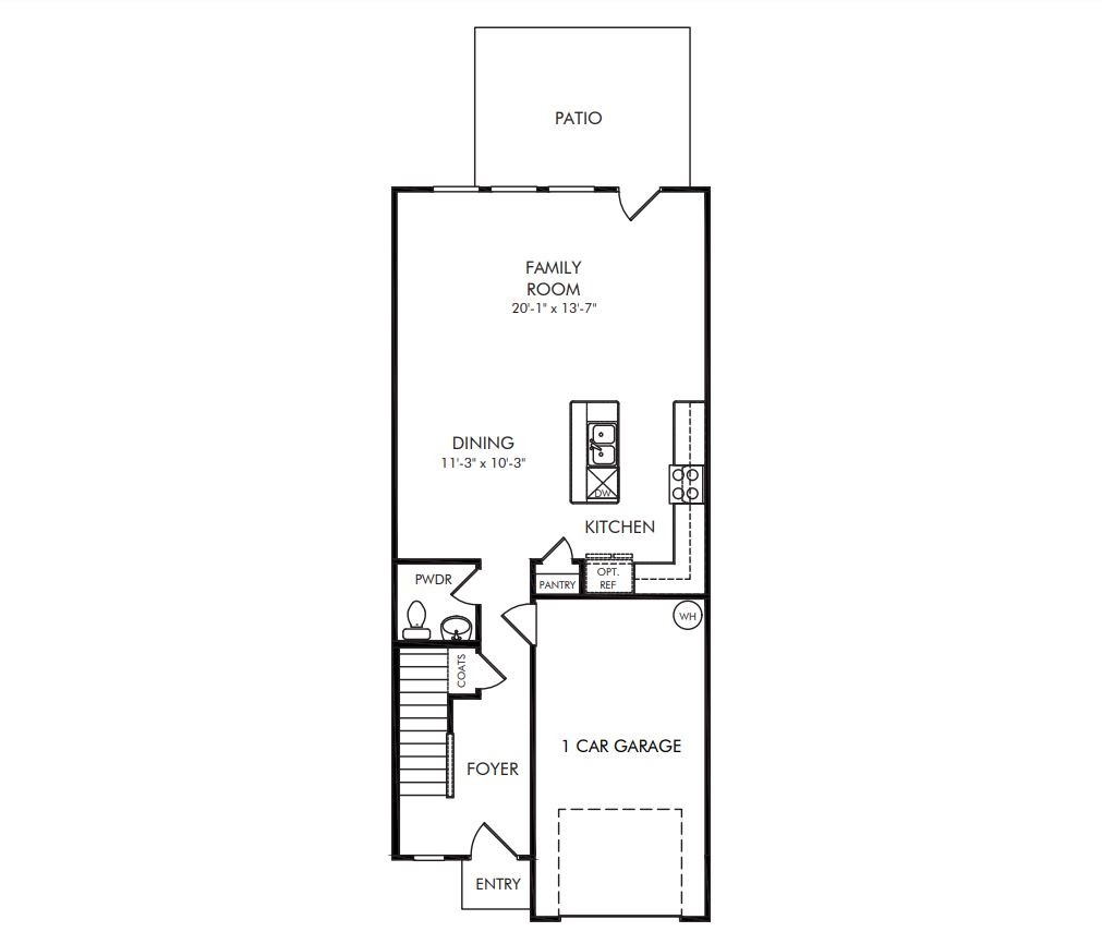 321 Cheval Drive Gallatin, TN 37066 - Photo 2 of 11 a picture of a floor plan