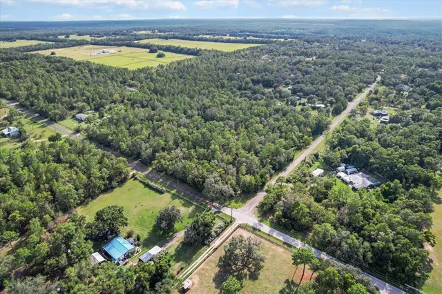 a view of a lake with a city