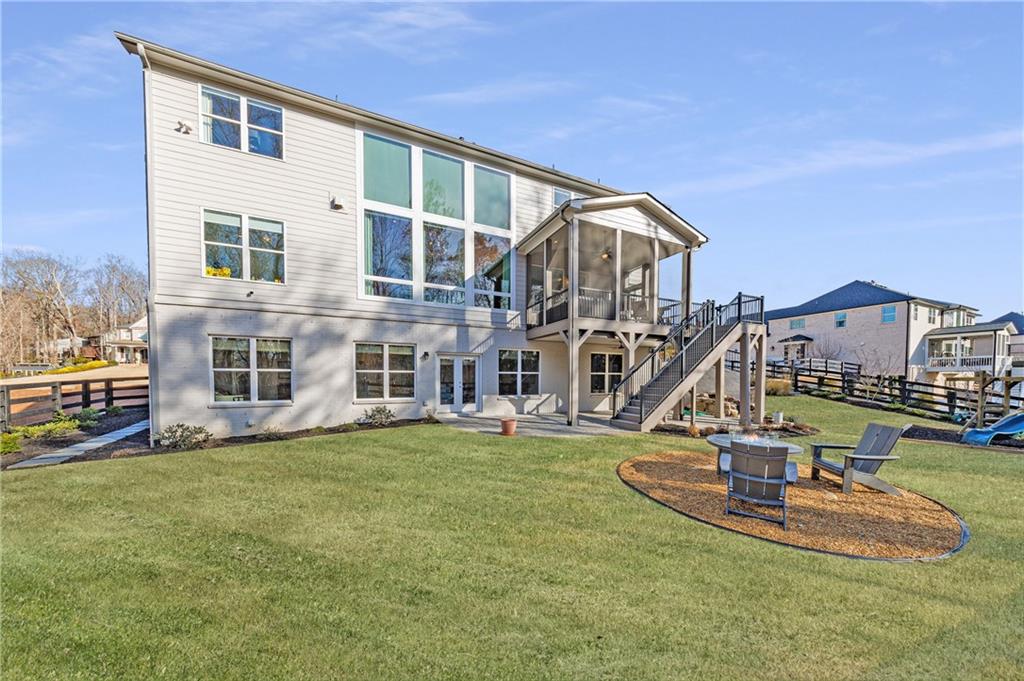 3085 Gray Hawk Lane Roswell, GA 30076 - Photo 84 of 99 a view of a house with a yard