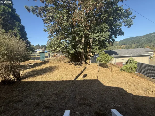 a view of outdoor space and yard