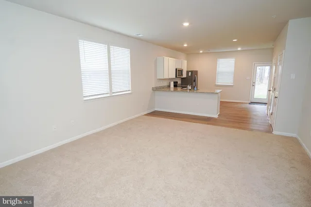a view of kitchen and window