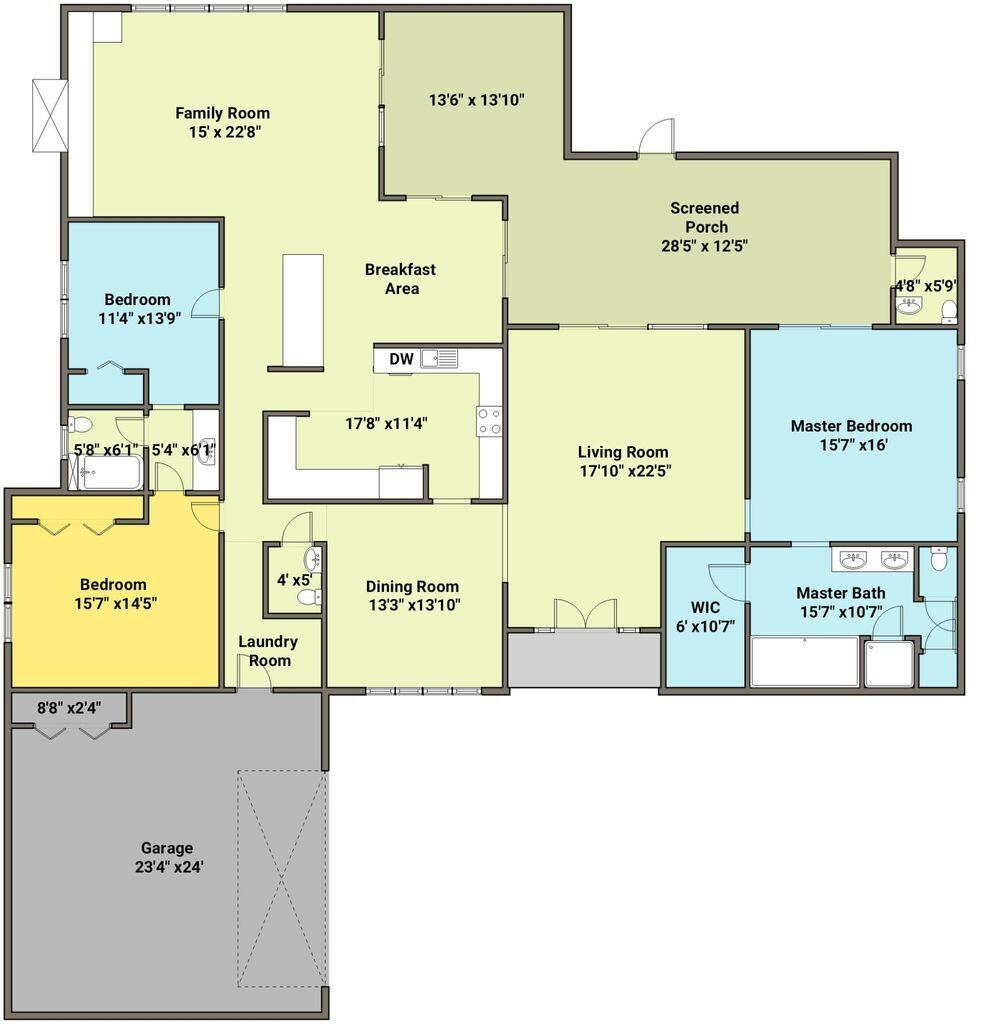 171 Queen Regent Court Blue Ridge, VA 24064 - Photo 11 of 51 Color Floor Plan Queen Regent