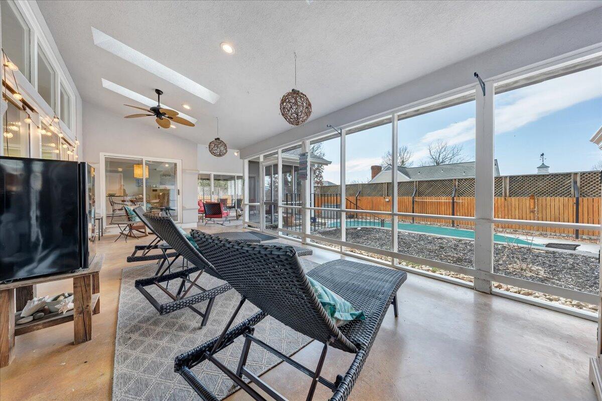 171 Queen Regent Court Blue Ridge, VA 24064 - Photo 48 of 51 Screened Porch Overlooking POOL