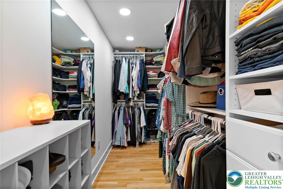 2007 Springtown Hill Road Hellertown, PA 18055 - Photo 58 of 100 a view of walk in closet with clothes and shoes