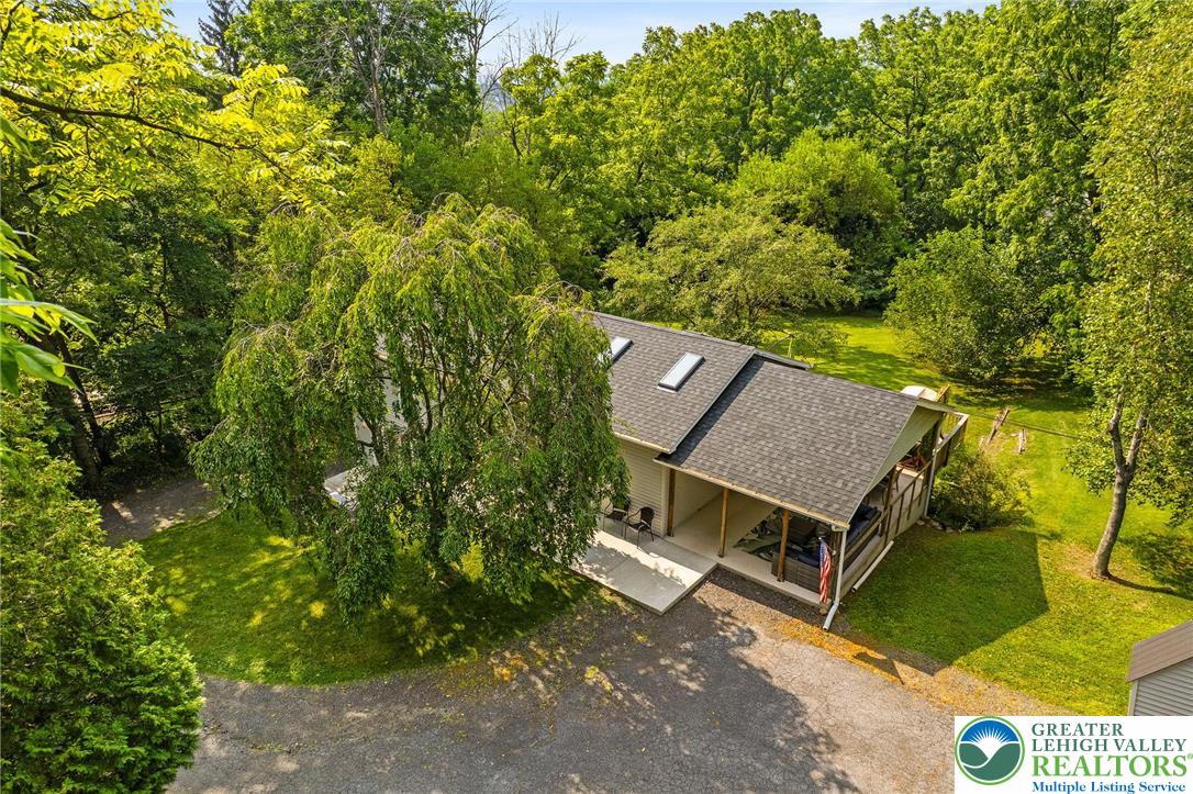 2007 Springtown Hill Road Hellertown, PA 18055 - Photo 10 of 100 an aerial view of a house with a yard