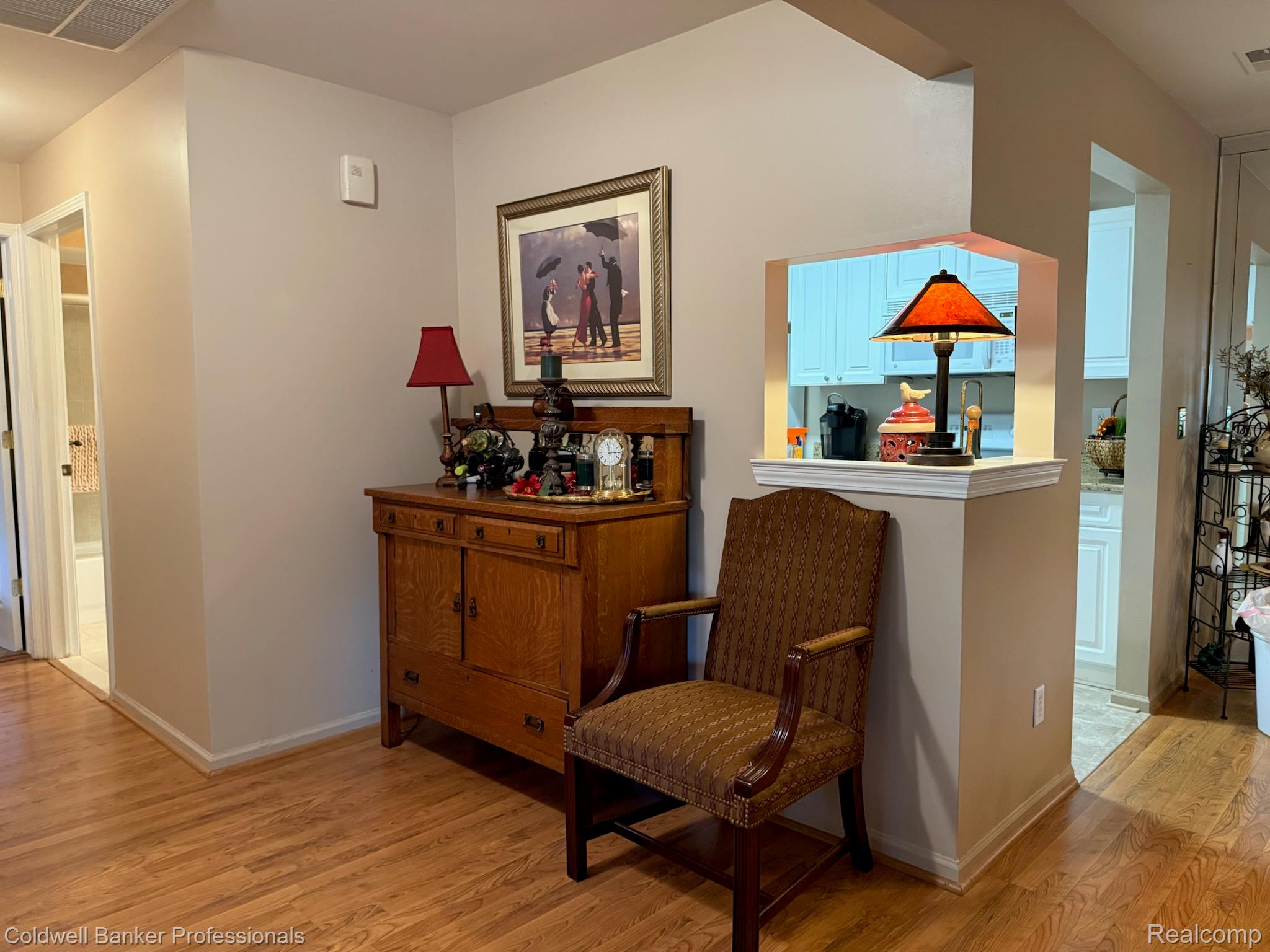 5349 Brookemonte Circle Rochester, MI 48306 - Photo 10 of 45 Sitting room featuring light wood-style floors and baseboards