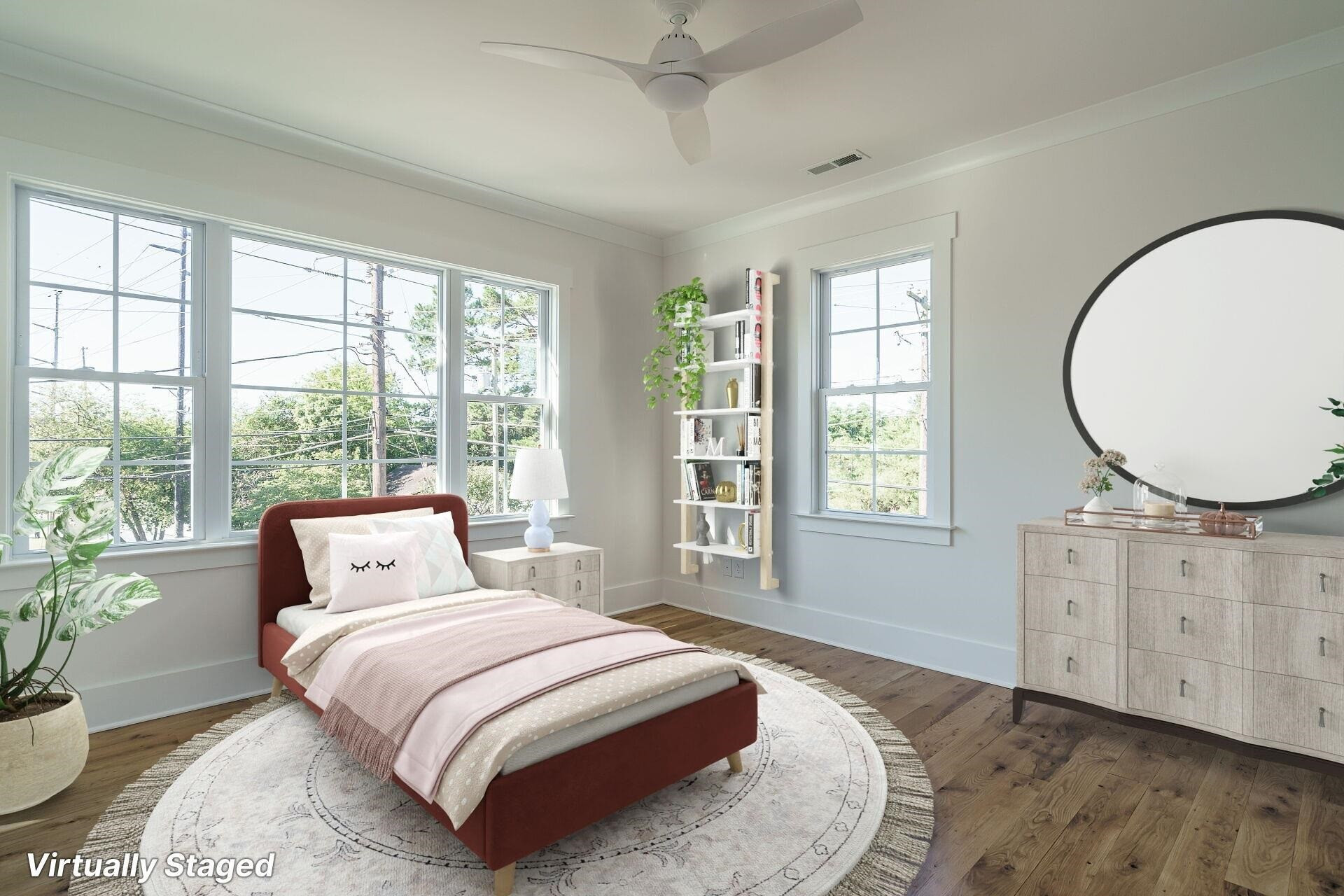 301 Georgetown Road Raleigh, NC 27608 - Photo 61 of 77 4th Bedroom Staged