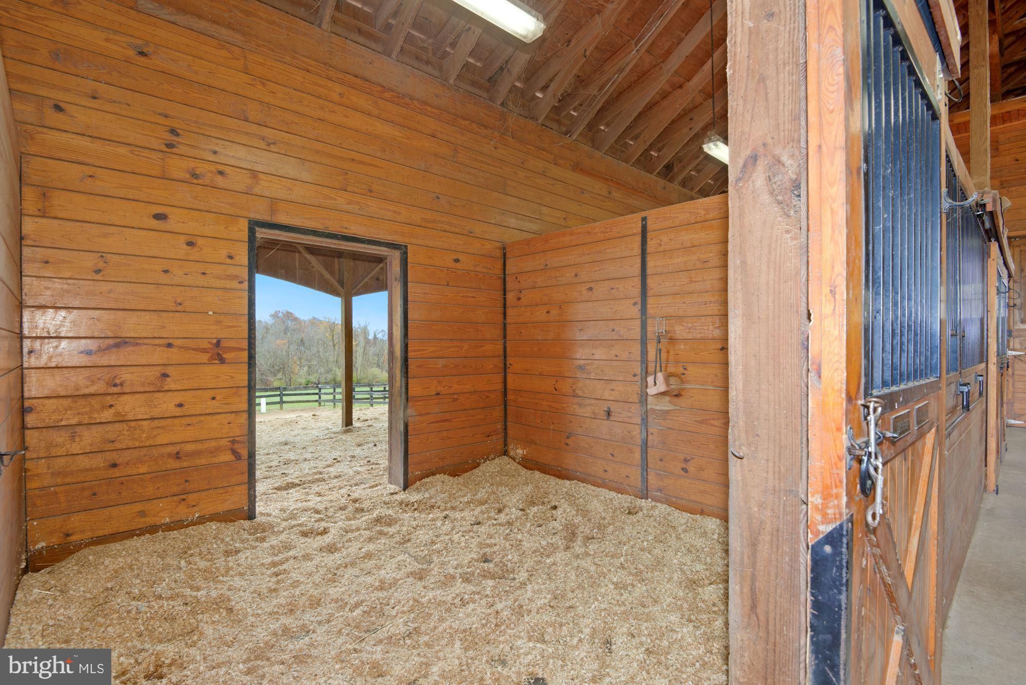 21232 Unison Road Middleburg, VA 20117 - Photo 69 of 123 Stalls open to a lean-to & paddock