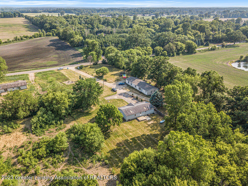 3585 Morton Road Stockbridge, MI 49285 - Photo 18 of 21 Aerial 3