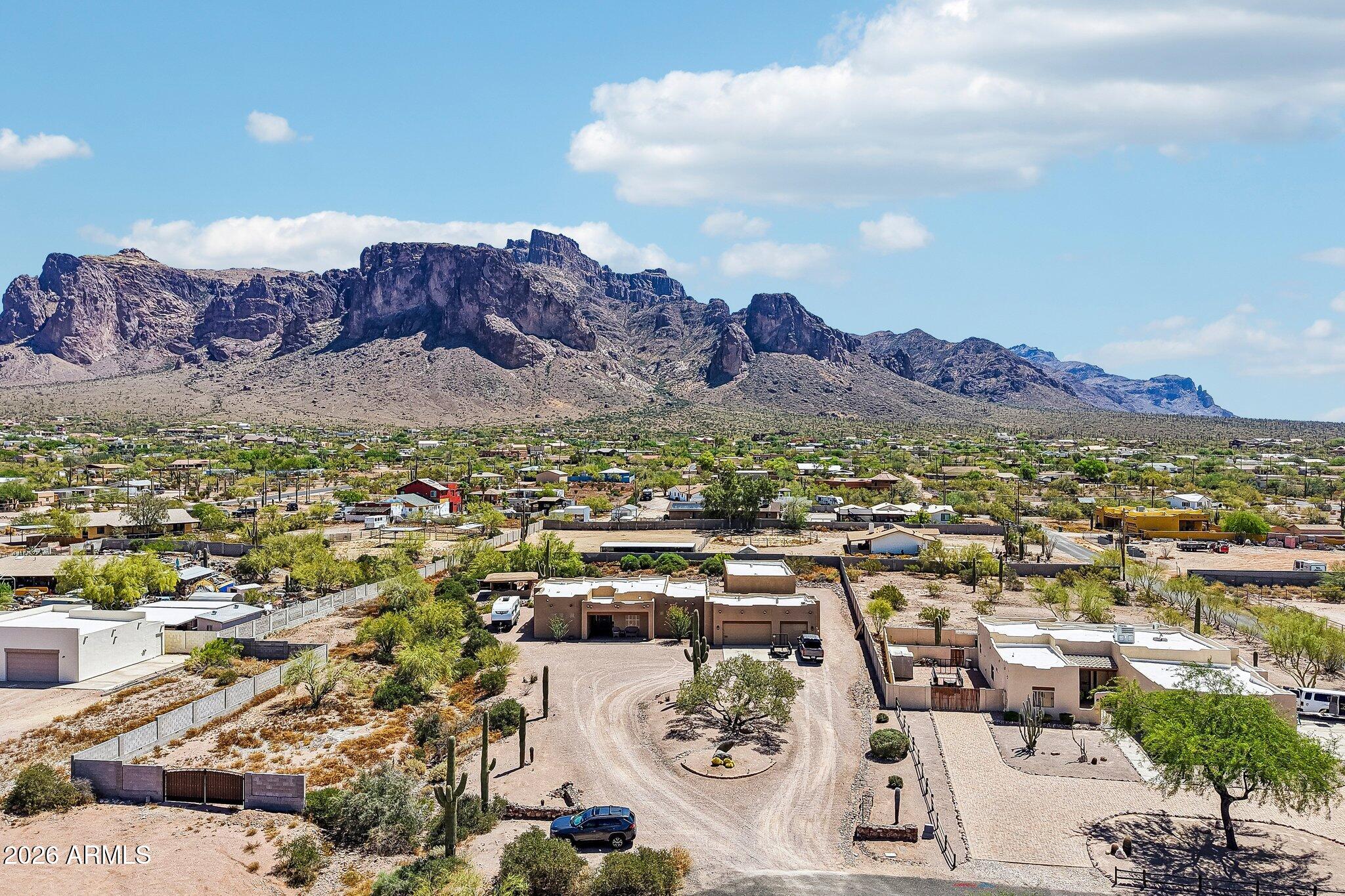 1547 North Val Vista Road Apache Junction, AZ 85119 - Photo 41 of 59 a view of a city with a lake