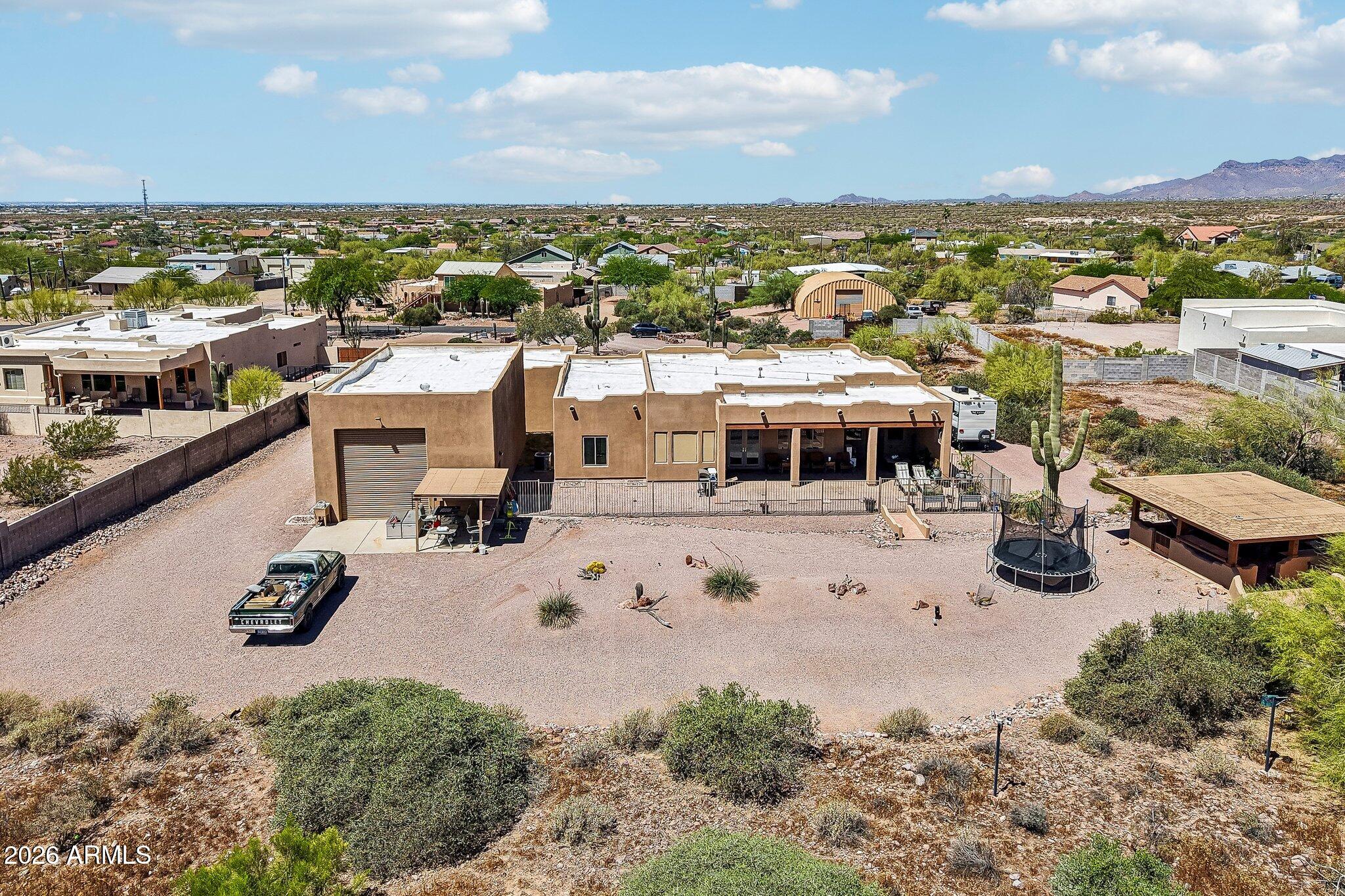 1547 North Val Vista Road Apache Junction, AZ 85119 - Photo 47 of 59 a view of a terrace with lawn chairs