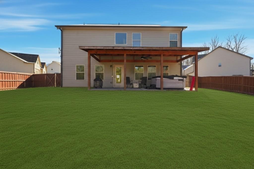 847 Wellford Avenue Jefferson, GA 30549 - Photo 30 of 33 a view of a house with a yard and sitting area