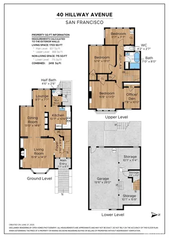 $2,050,000 | 40 Hillway Avenue, San Francisco, CA 94117