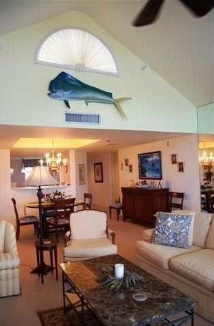 579 Northeast Plantation Road, Unit S407 Jensen Beach, FL 34957 - Photo 12 of 44 Vaulted Ceiling