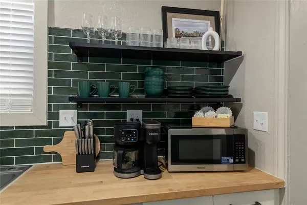 a view of table and chair