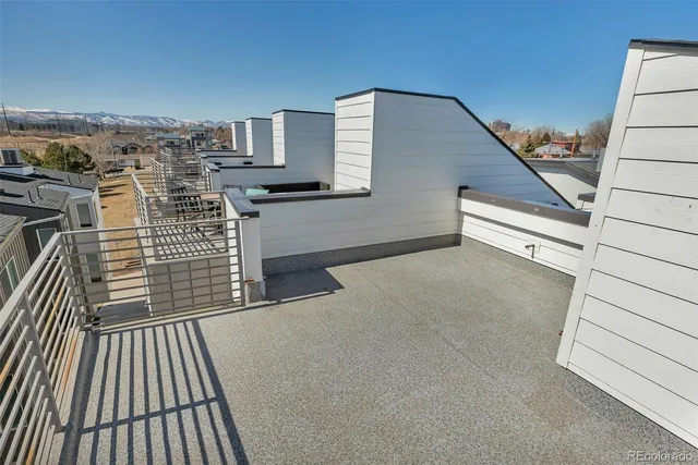 a front view of a building