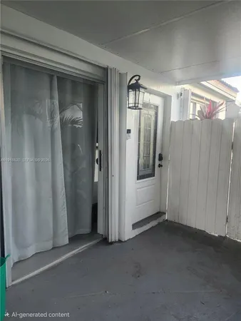 a view of empty room