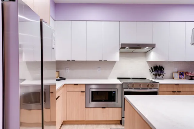 a very nice looking room with a big white walls