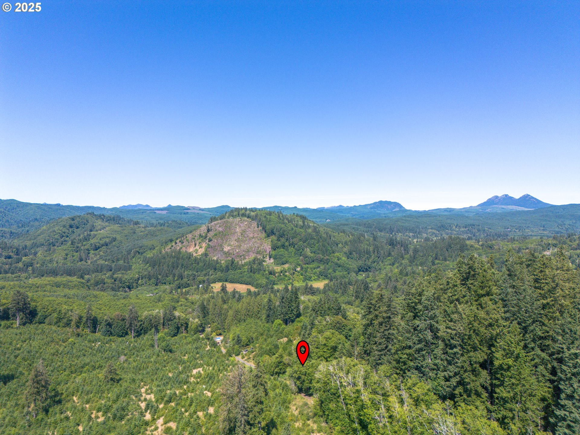 0 Elderberry Road Seaside, OR 97138 - Photo 5 of 20 a view of a mountain in the distance in a field
