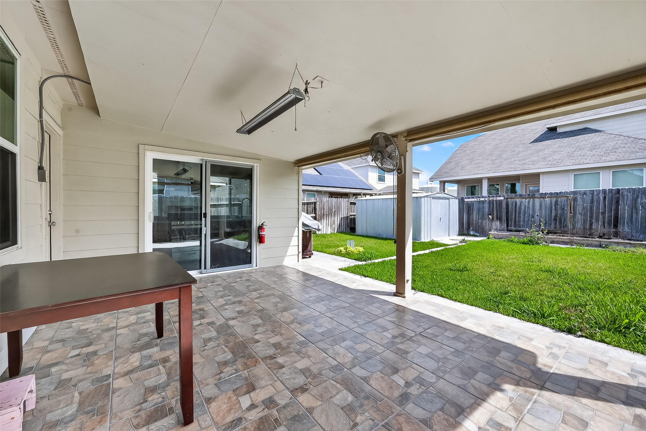 7631 Granite Terrace Lane Houston, TX 77083 - Photo 41 of 46 a view of an house with backyard and porch
