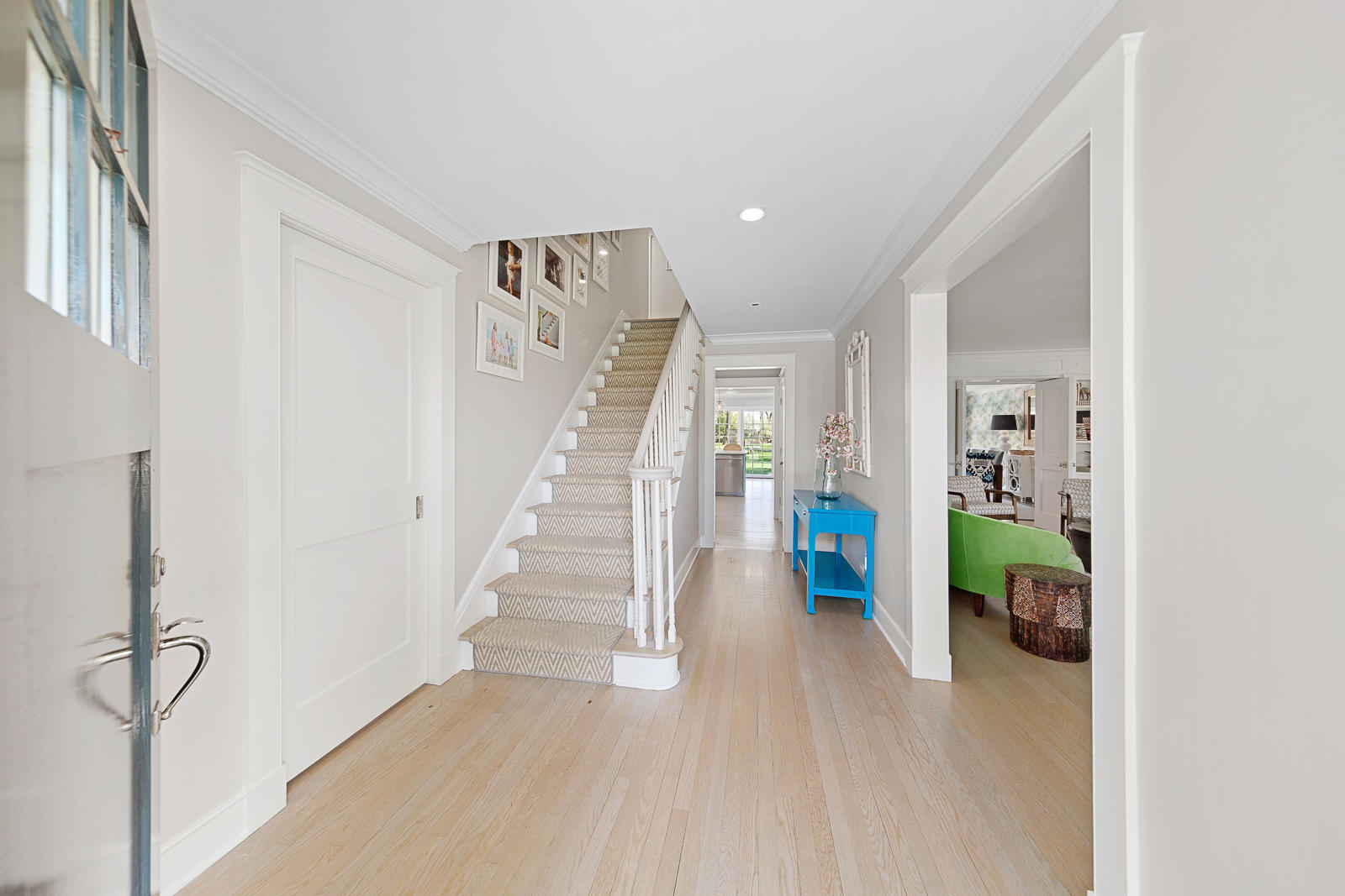 27 Searles Road Darien, CT 06820 - Photo 3 of 56 a view of an entryway with wooden floor