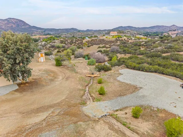 a view of city and mountain