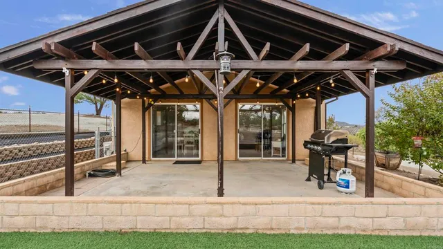 a view of a car park from a roof deck