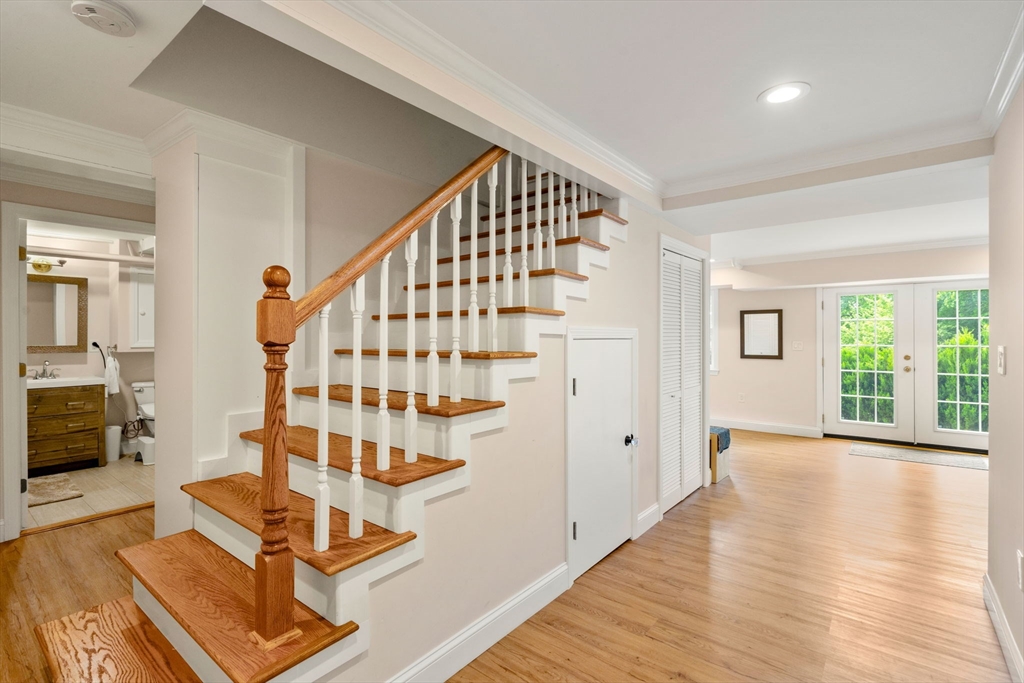 107 Stoneleigh Road Watertown, MA 02472 - Photo 33 of 42 a view of a livingroom with wooden floor and windows