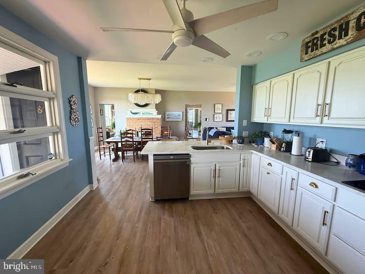 1 LaVallette Road Crisfield, MD 21817 - Photo 15 of 30 Bright and airy coastal kitchen space.