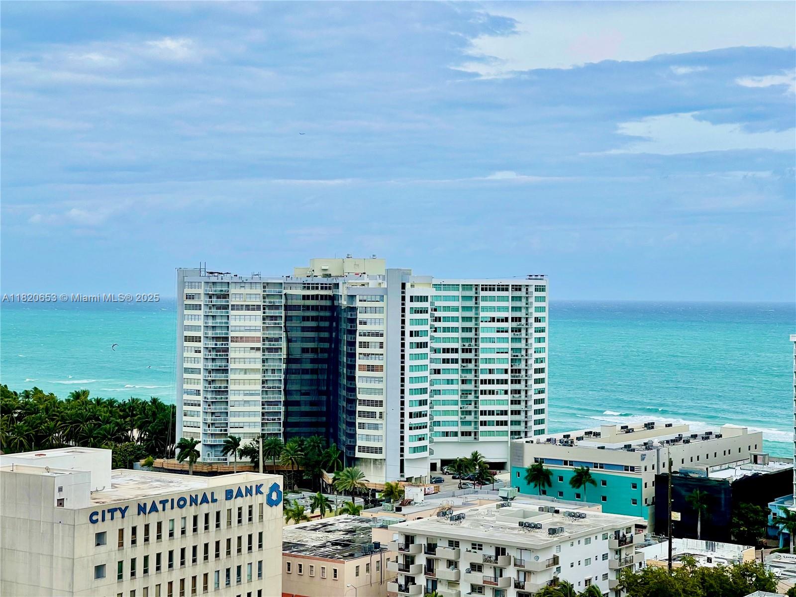 401 69th Street, Unit 405 Miami Beach, FL 33141 - Photo 22 of 25 a view of city with ocean