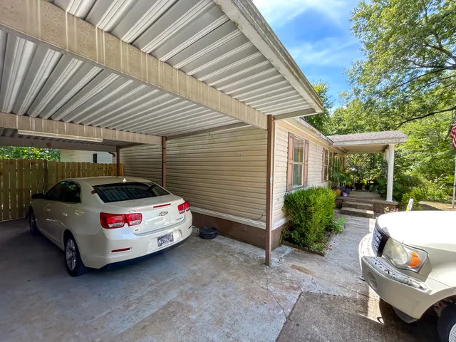 a car parked in front of house
