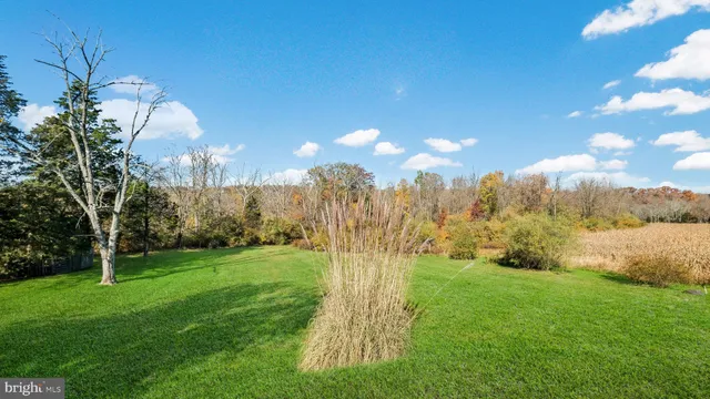 a view of a golf course with a lake