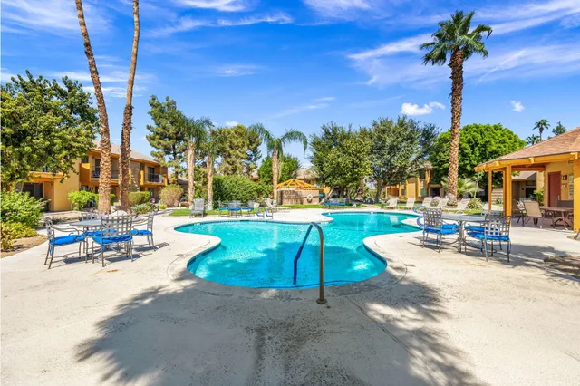 a view of a building with a street