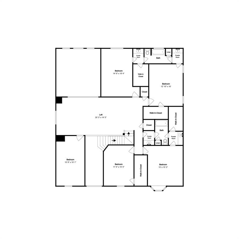 4808 Winterview Drive Mansfield, TX 76063 - Photo 31 of 32 Floor plan