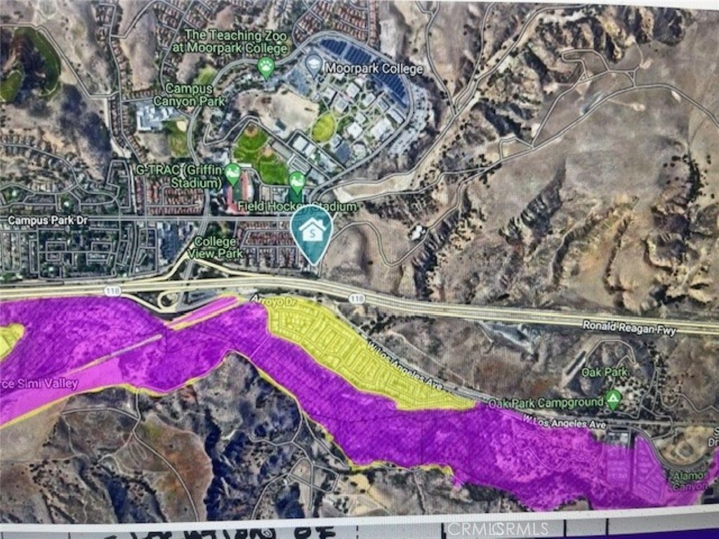 6422 Beragan Street Moorpark, CA 93021 - Photo 13 of 26 a view of outdoor space with seating area and trees around