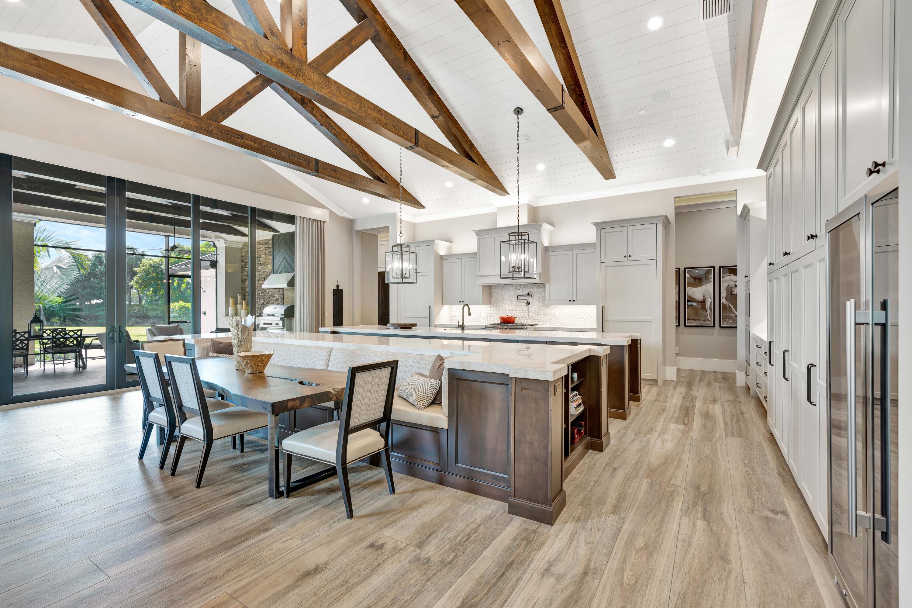 2098 Southwest Trailside Path Stuart, FL 34997 - Photo 25 of 96 Exposed Wood Trusses