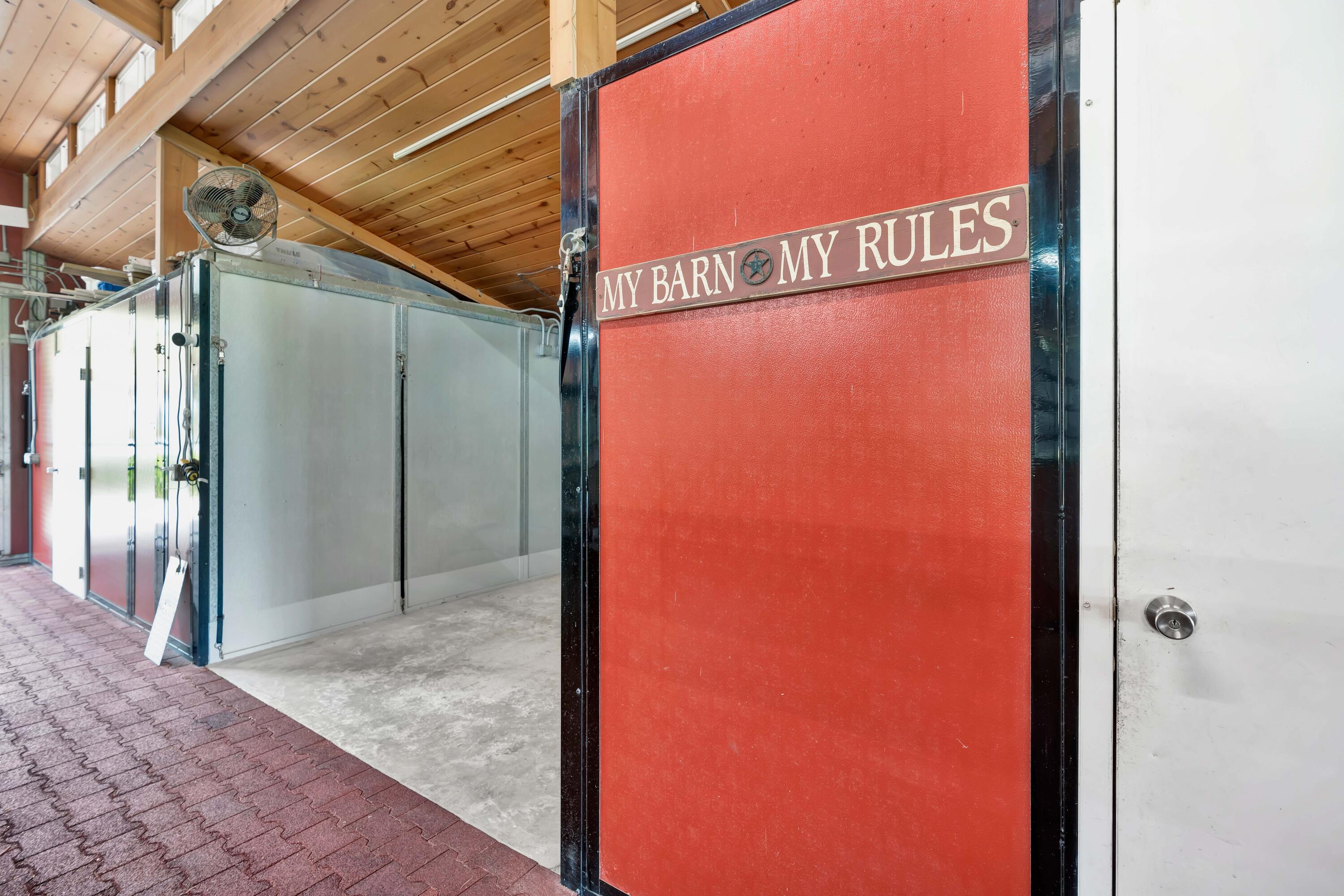 2098 Southwest Trailside Path Stuart, FL 34997 - Photo 69 of 96 My Barn - My Rules