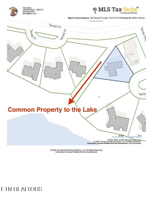 302 Tanasi Point Loudon, TN 37774 - Photo 60 of 60 CRS Data - Property Map for 302 Tanasi P