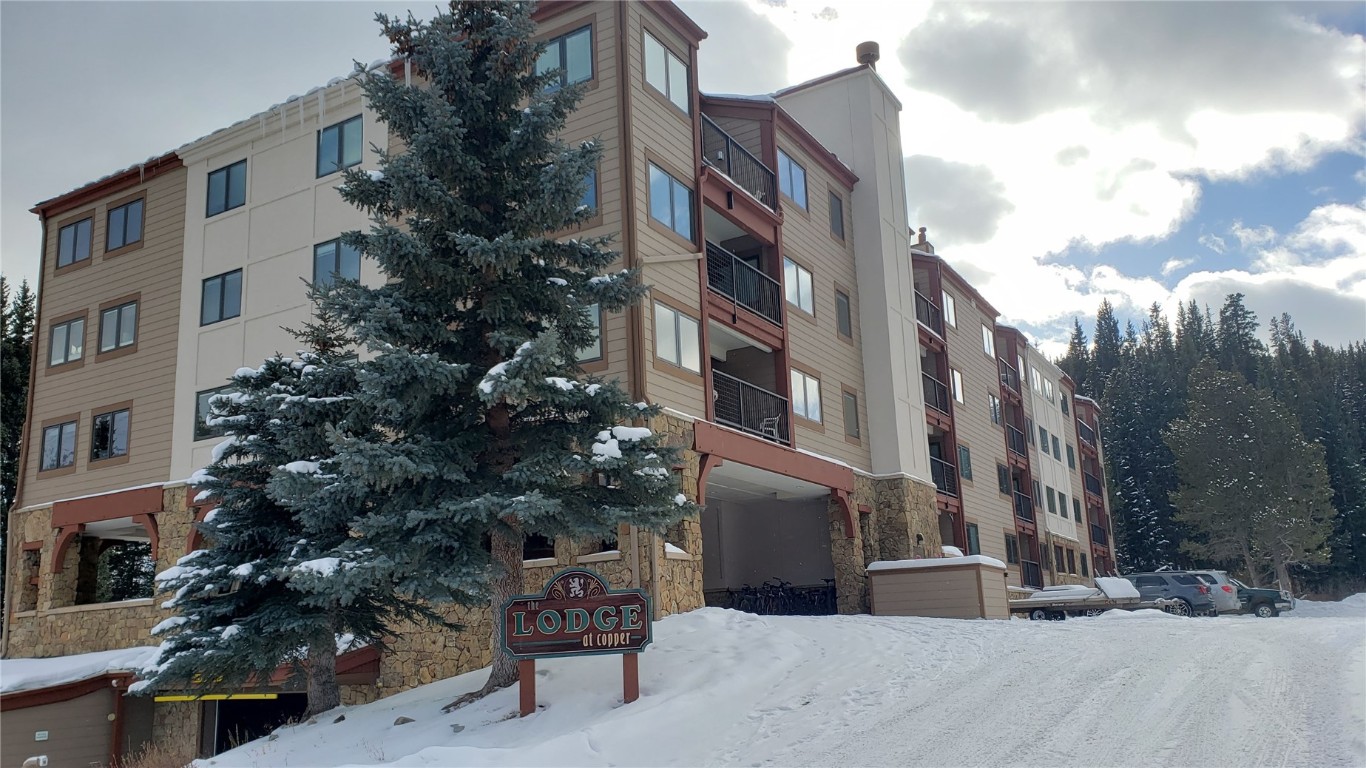 57 Copper Circle, Unit 104 Copper Mountain, CO 80443 - Photo 24 of 25 a view of a street with tall buildings