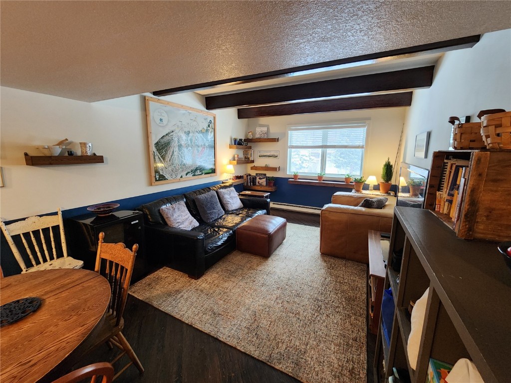 57 Copper Circle, Unit 104 Copper Mountain, CO 80443 - Photo 6 of 25 a living room with furniture and a window