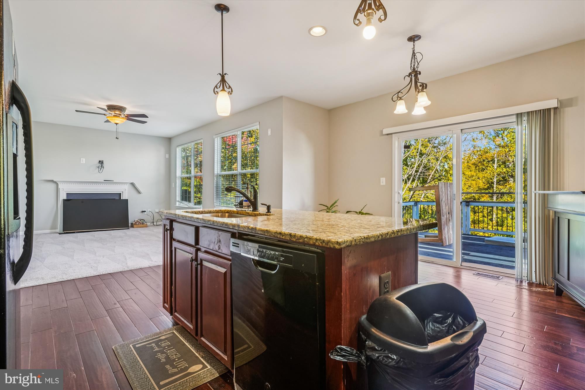 3318 Eagle Ridge Drive Woodbridge, VA 22191 - Photo 14 of 72 a kitchen with stainless steel appliances granite countertop a stove and refrigerator
