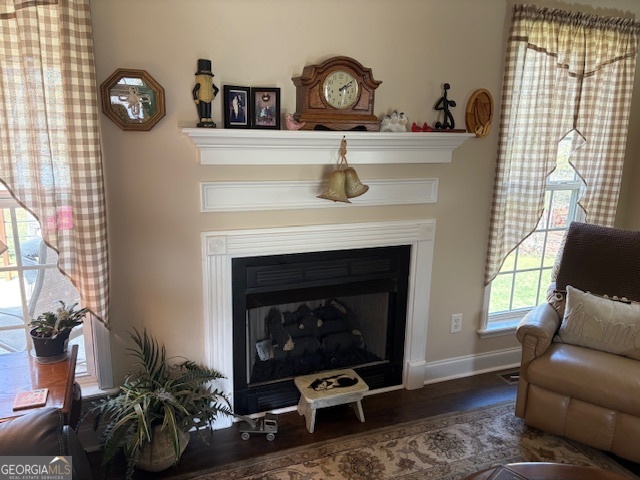 610 Birch Lane Clarkesville, GA 30523 - Photo 15 of 46 a living room with furniture and a fireplace