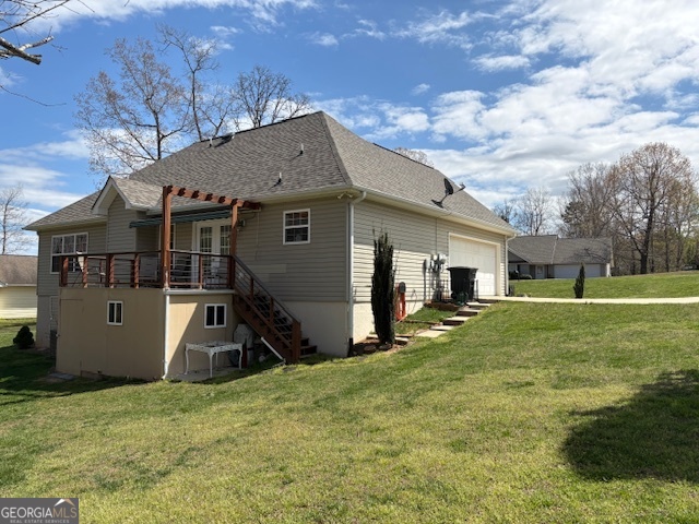 610 Birch Lane Clarkesville, GA 30523 - Photo 7 of 46 front view of a house with a yard