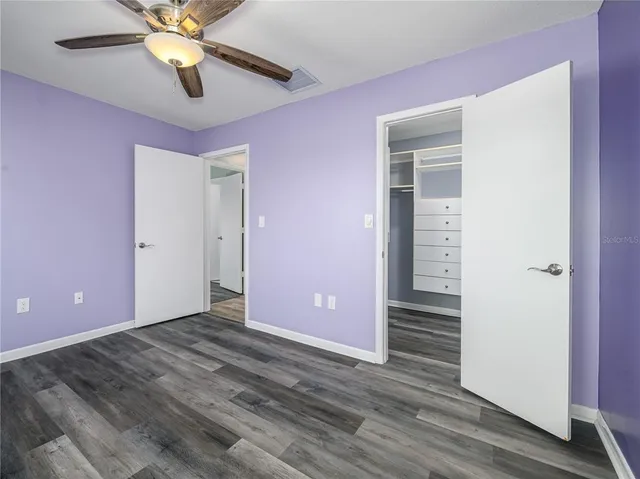 wooden floor in an empty room