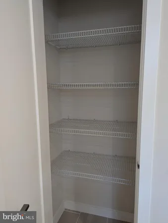a close view of closet